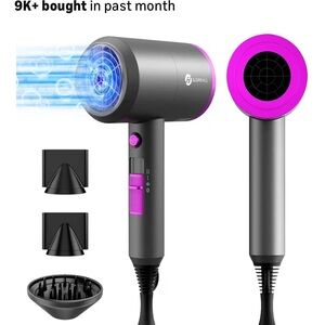 NIB slopehill Purple Compact Hair 1800 watts professional grade